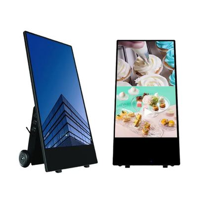 Wireless Battery Portable Signage Lcd Advertising Outdoor Poster