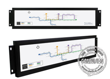 28 inch Wifi Bus Stretched LCD Display Open Frame Train Android High Brightness Bar Display