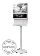 Full HD Charging Station Kiosk Digital Signage 18.5 Inch LED Light Box LCD Advertising Device