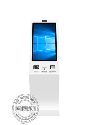 Floor Standing Touch Screen Self Service Ticketing Kiosk Android 6.0
