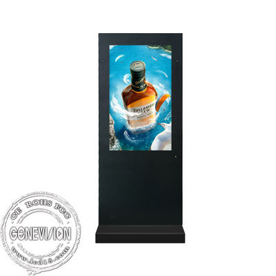 Waterproof Outdoor 43in 55in UHD LCD Advertising Machine