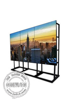 3x3 Splicing Screen Advertising Video Wall LCD Multi Screen 55 Inch